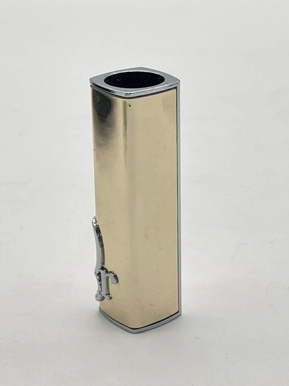 Dior Gold and Silver Logo Lipstick Holder